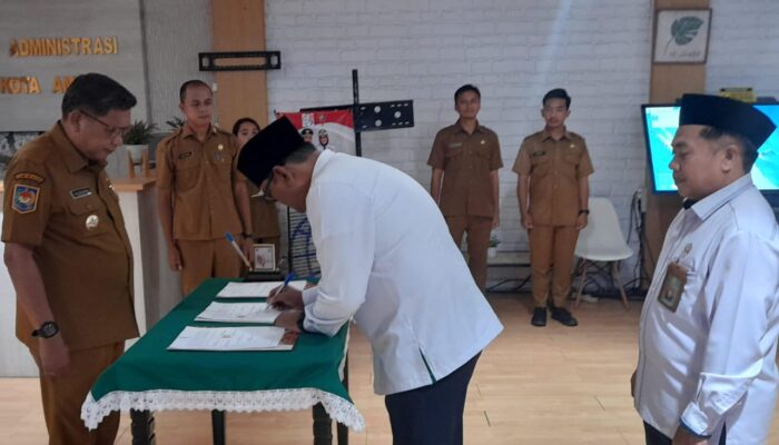 Pemkot Ambon Teken Mou dengan Pengadilan Agama terkait Status Hukum Perkawinan
