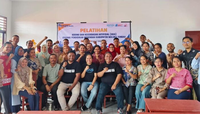 Guru di Malteng Ikut Pelatihan Koding dan Kecerdasan Artifisial (KKA)
