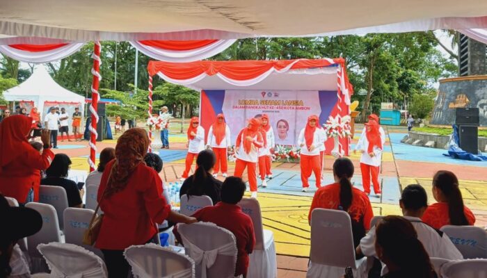 Para Lansia Tak Ketinggalan Rayakan HUT Kota Ambon
