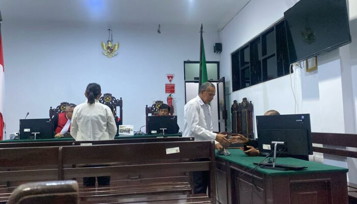 Kades Ridol Divonis 2 Tahun Penjara, Kaur Keuangan 1,3 Tahun