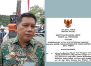 Pemkot Ambon Ajukan Permohonan Bantuan Kebencanaan ke Pusat