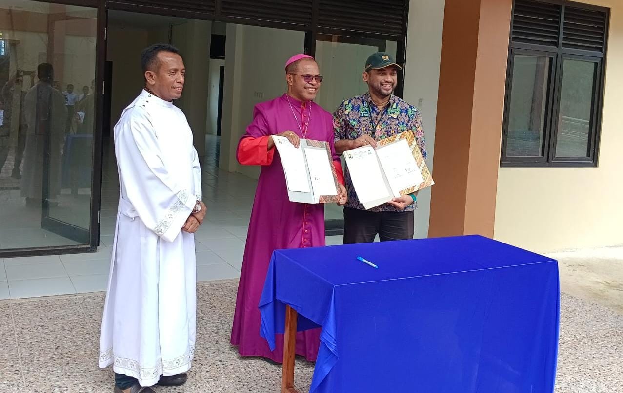 Penyerahan Bangunan Xaverianum dari BPBPK