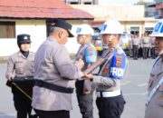 Polresta Ambon Gelar Upacara PTDH, Anggota Berpangkat Ipda Diberhentikan