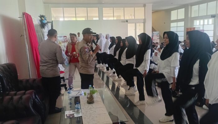 Polsek Baguala Sosialisasi Bela Negara di Poltekkes Kemenkes Ambon