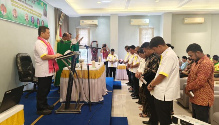 DPC ISKA Kota Ambon Resmi Dilantik, Yusgiantoro: 100 Persen Katolik 100 Persen Indonesia