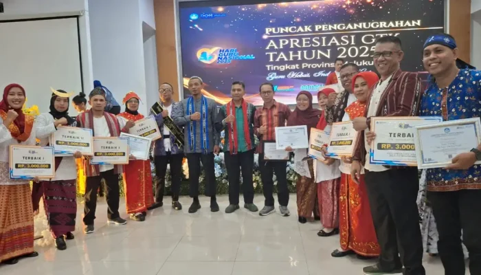 Maluku Tengah Borong Juara GTK Tingkat Provinsi, 9 Guru Melaju ke Jakarta