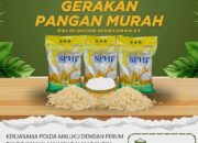 18 Hari GPM, Ditreskrimsus Polda Maluku Berhasil Salurkan 34 Ton Beras SPHP