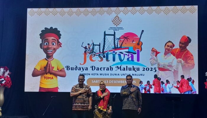 Festival Budaya Maluku 2025 Dibuka, Usul TAHURU Jadi Warisan Budaya Dunia