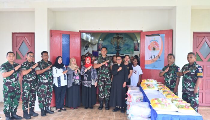 Safari Natal Lanud Pattimura, Wujud Peduli TNI AU Bagi Masyarakat