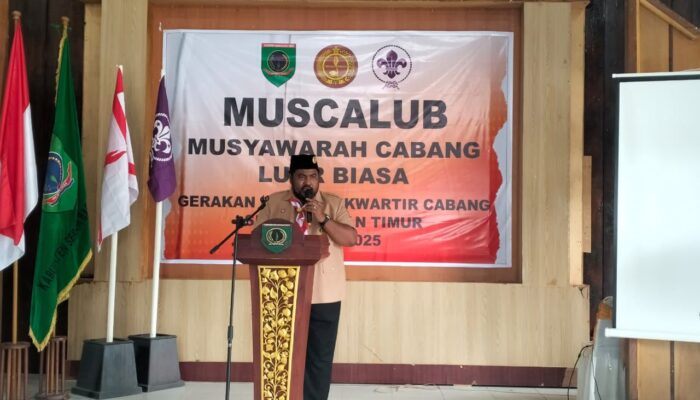 Wattimena Terpilih Pimpin Pramuka Cabang Seram Bagian Timur 2025-2030