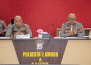 Polresta Ambon Siapkan 18 Pos Amankan Natal dan Tahun Baru
