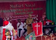 Pemkot Ambon Gelar Safari Natal, Bagikan 100 Paket Sembako Tiap Kecamatan