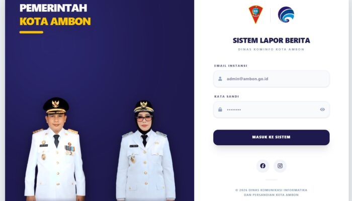 Pemkot Ambon Kembangkan Aplikasi “Lapor Berita”; Efektivitas Pertanggungjawaban Media Kerja Sama