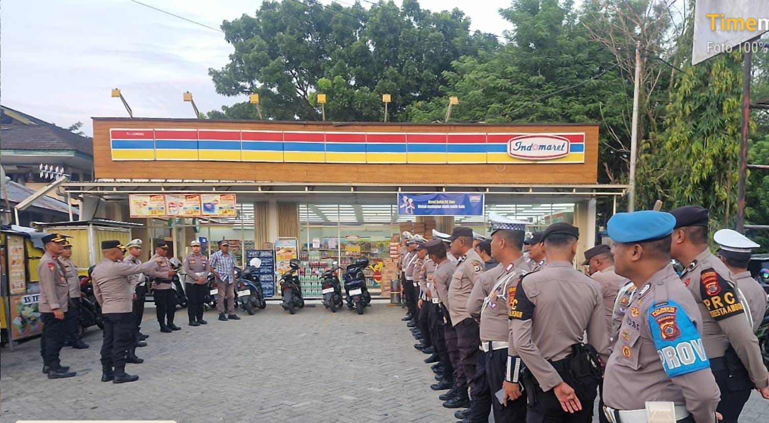 Pengamanan Wisuda Unpatti