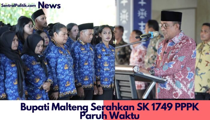 Bupati Maluku Tengah Serahkan 1.749 SK PPPK Paruh Waktu, 27 Orang Diverifikasi BKN