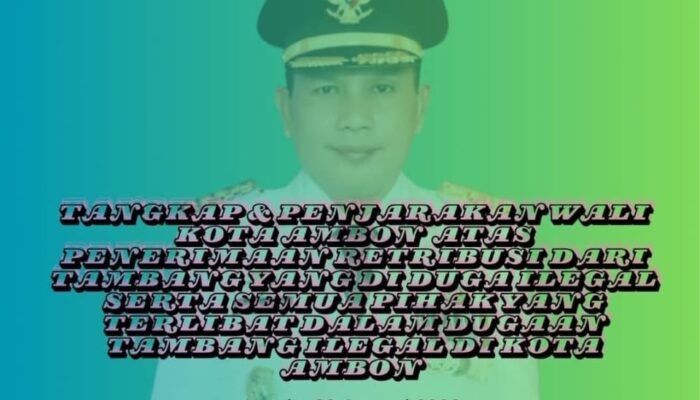 Pemkot Ambon Lapor Korlap Seruan Aksi ke Polisi; Dianggap Provokatif dan Sudutkan Walikota