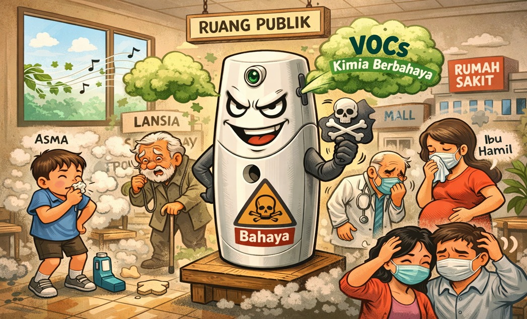 ILUSTRASI Pewangi Ruangan