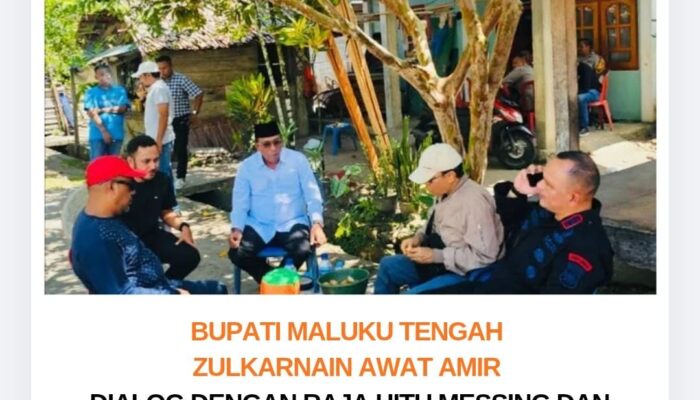 Datangi Lokasi Bentrok di Jazirah Leihitu, Bang Ozan Ajak Warga Redam Emosi