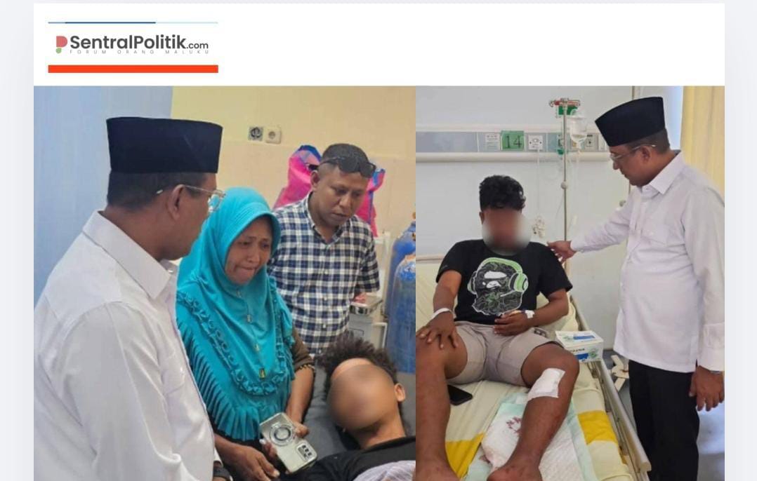 Kunjungi Korban Bentrok