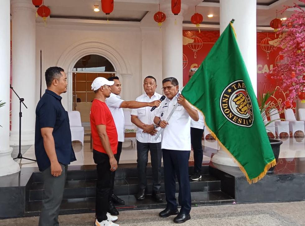 Lepas Kontingen Taekwondo