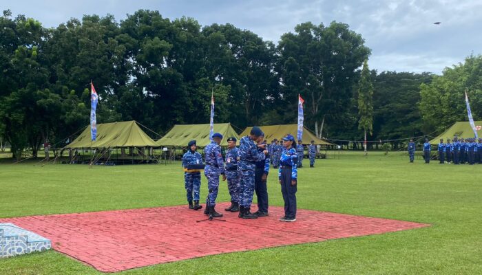 Lanud Pattimura Buka Persami KKRI Gelombang IV; 170 Pelajar Digembleng Jadi Kader Tangguh Berjiwa Pancasila
