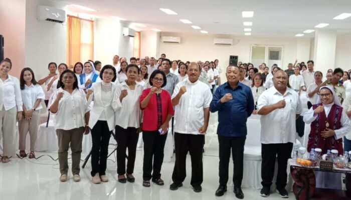Persoalan Sampah di Kota Ambon Menjadi Isu Sentral di Raker Paroki MBL