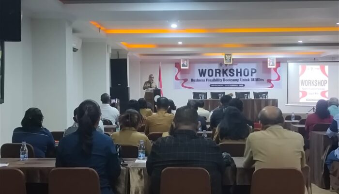 Puluhan Kades dan BUMDes Se-Kota Ambon Ikuti Pelatihan Manajemen Bisnis