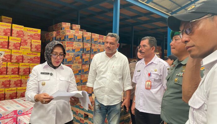 Wakil Walikota Sidak Distributor Bahan Pokok di Kota Ambon, Temukan Timbangan Belum Tera Ulang