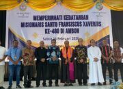 480 Tahun Kedatangan Santo Fransiskus Xaverius di Ambon; Peringati Sejarah, Serukan Persatuan