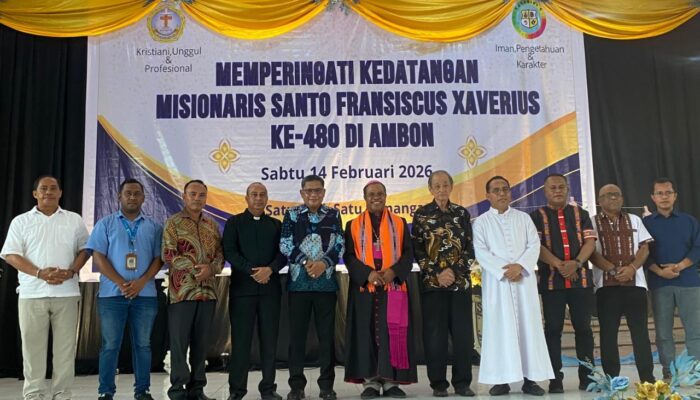 480 Tahun Kedatangan Santo Fransiskus Xaverius di Ambon; Peringati Sejarah, Serukan Persatuan