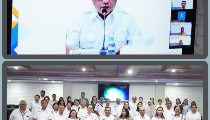 Walikota Ambon Apresiasi Evaluasi Kota Cerdas, Ini Capaian 2025