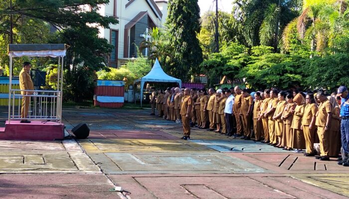Walikota Ambon Pimpin Apel Perdana Pasca Idul Fitri; Sorot Kesadaran Masyarakat