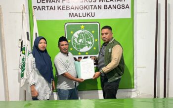 Tim 5 Serahkan Dokumen Pemetaan 70 Calon Ketua PKB Kabupaten/ Kota se-Maluku