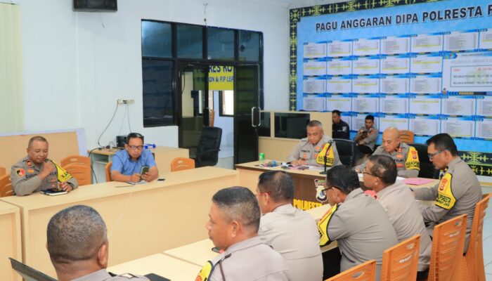 Operasi Ketupat Salawaku 2026 Berakhir, Polresta Ambon Intensifkan KRYD