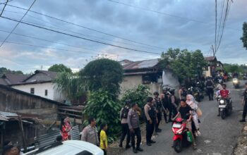Polresta Pengamanan Tawuran antar Remaja di Kawasan Lorong Sumatera