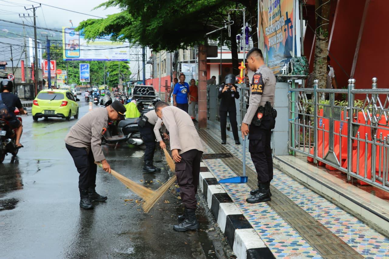 Bakti Sosial Polresta Ambon