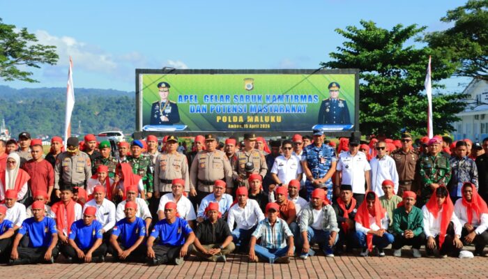 Wakapolresta Perwira Apel Sabuk Kamtibmas dan Potensi Masyarakat 2026