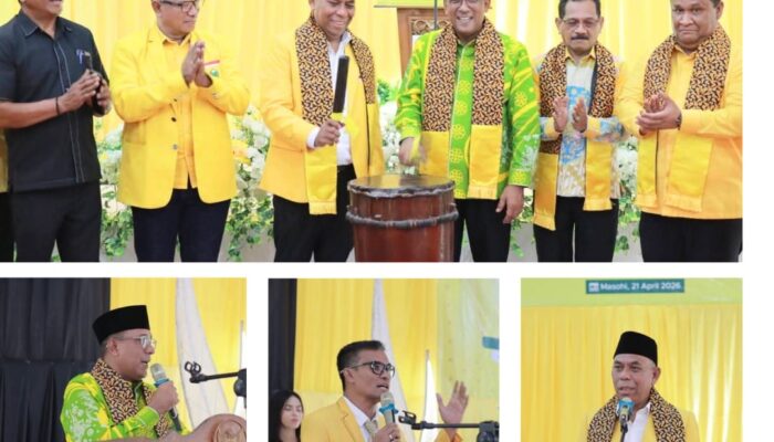 Bupati Ozan Akui Golkar Kian “Seksi” di Maluku Tengah 