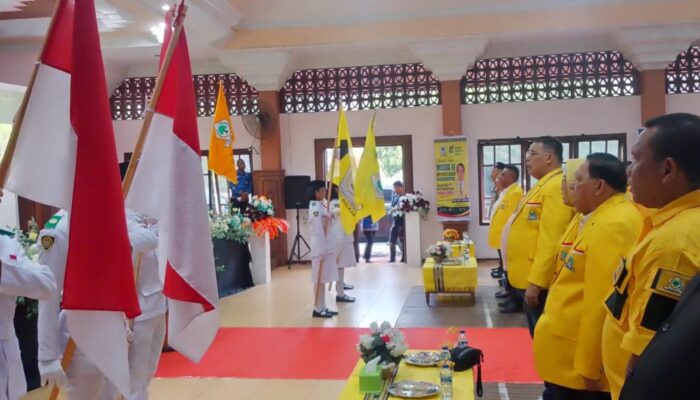 Buka Musda VI Partai Golkar Kepulauan Tanimbar, Umar Lessy Ingatkan Blok Masela