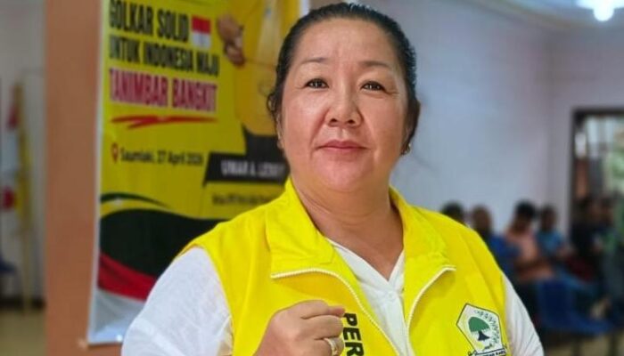 Maria Gosan Terpilih Pimpin Golkar Tanimbar, Siap Lakukan Perubahan Internal