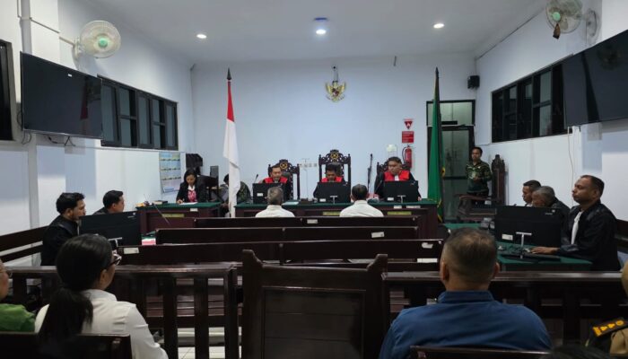 Hakim Vonis 1 Tahun Penjara Bagi 2 Terdakwa Korupsi Hibah Gereja Meyano Bab