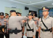 Polresta Ambon Gelar Sertijab dan Pelantikan Sejumlah Kapolsek, Perkuat Kinerja di Wilayah Hukum