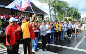 Polresta Ambon Bersama Polda Maluku Amankan Peringatan May Day 2026, Berlangsung Meriah