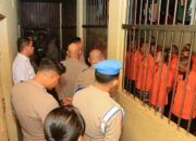 Irwasda dan Kapolresta Ambon Cek Ruang Tahanan; Tekankan Pengawasan dan Pencegahan Kekerasan