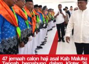 Bupati Maluku Tengah Lepas 47 JCH Kloter 26, Titip Doa untuk Kemajuan Daerah 