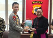 Wakil Uskup OCI Silaturahmi ke Kapolda Maluku