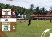 Ps Hatumete Libas Tomarala Fc 6-1 di Soekarno Cup