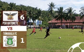 Ps Hatumete Libas Tomarala Fc 6-1 di Soekarno Cup