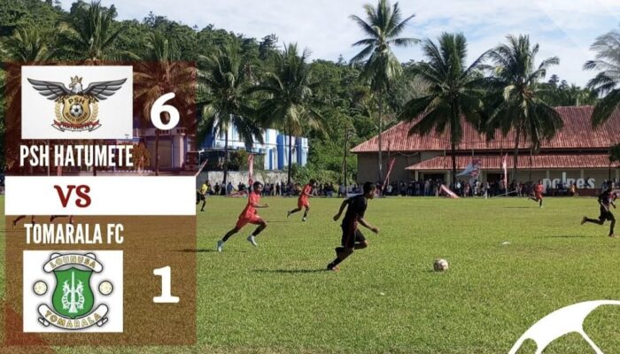 Ps Hatumete Libas Tomarala Fc 6-1 di Soekarno Cup