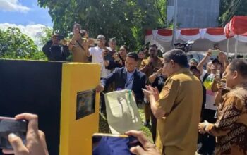 Wattimena Resmikan 10 Unit TPS BNI GoGreen; Perusak Fasilitas Ditegur Keras